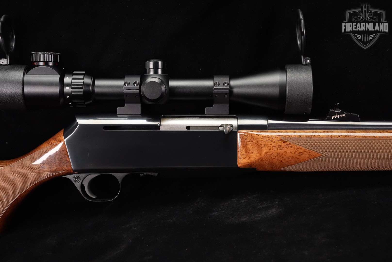 1992 Browning BAR High Power Grade I Type 2 243 Win 22" +PINTY SCOPE-img-4