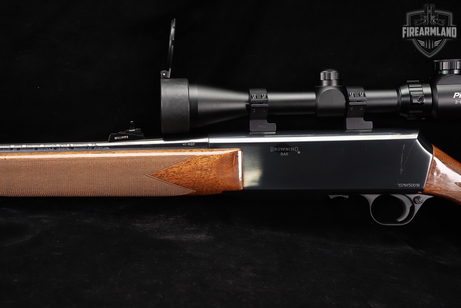 1992 Browning BAR High Power Grade I Type 2 243 Win 22" +PINTY SCOPE-img-8