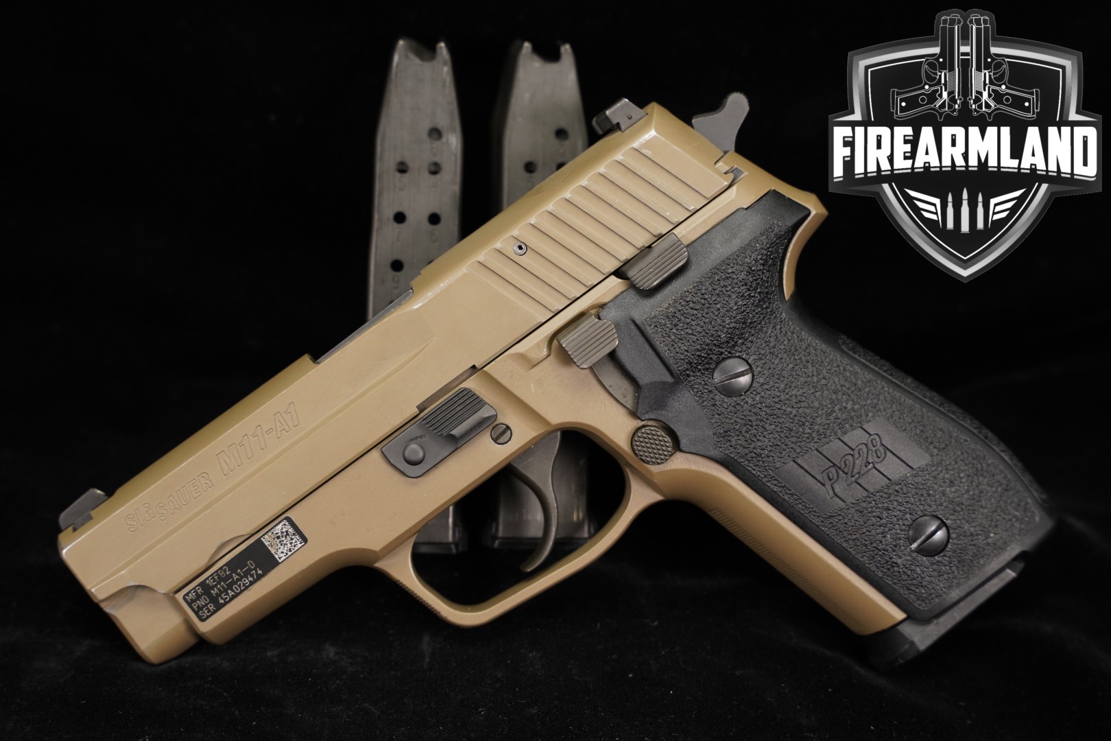 Sig Sauer M11-A1 9mm Luger FDE in Good Condition Thumbnail