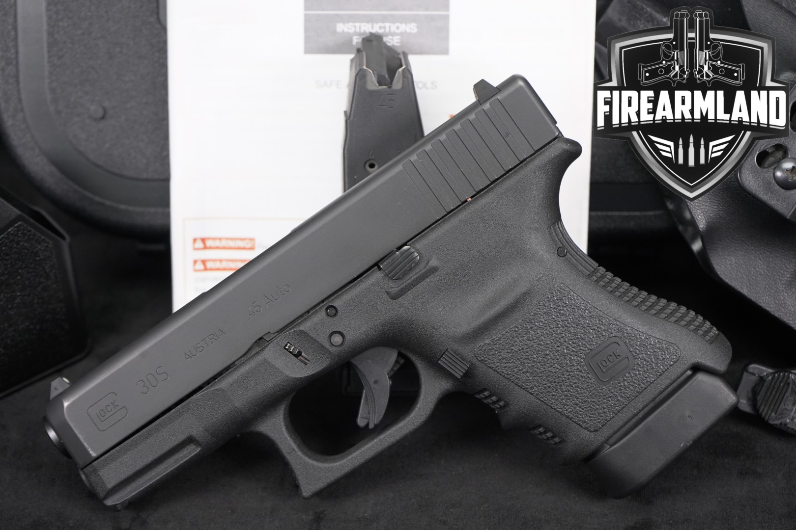Glock G30S Gen 3 .45 ACP Black in Very Good Condition Thumbnail