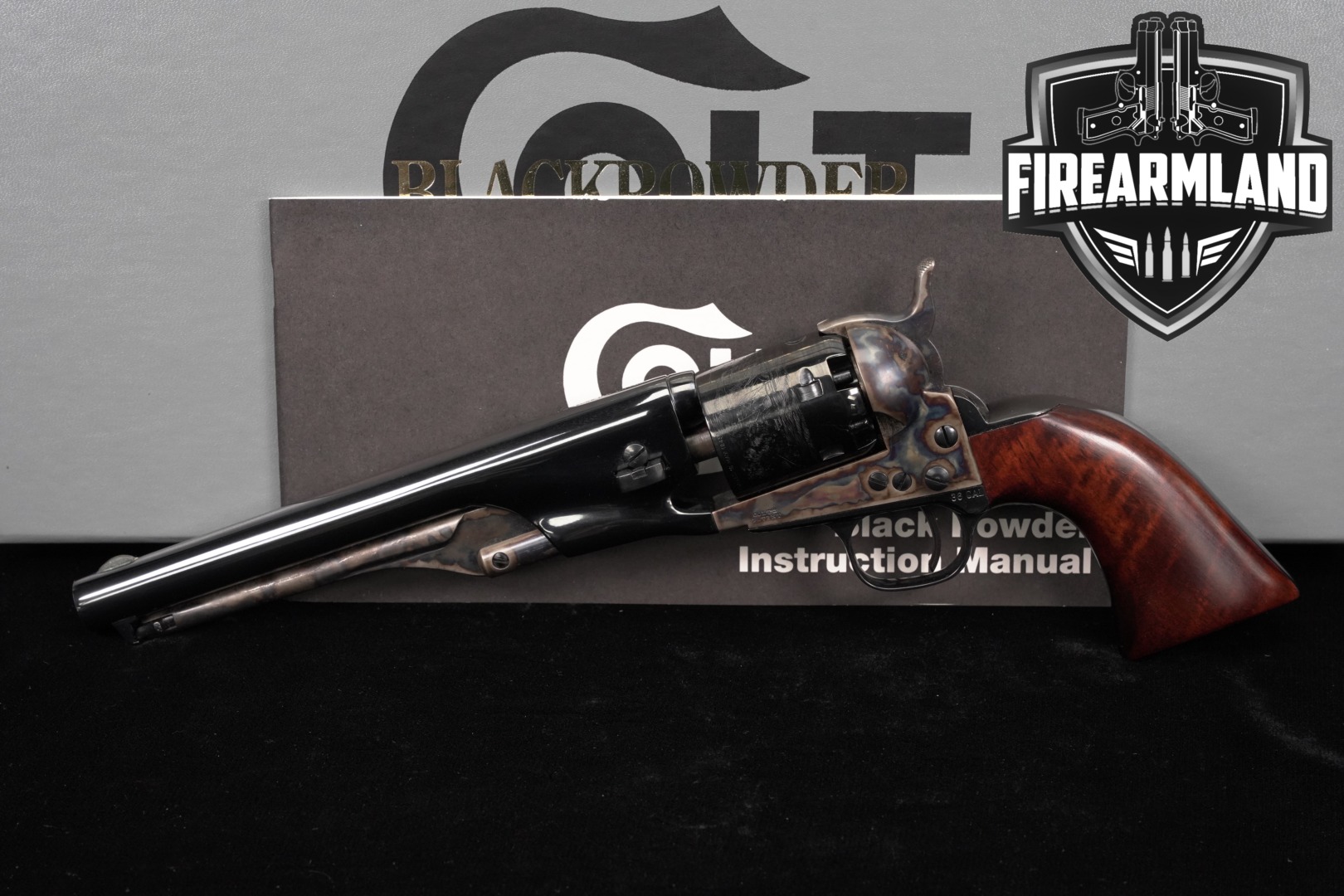 Colt Blackpowder Arms Co. Model 1861 Navy Signature Series, 3rd Generation .36 Blued & Color Case-Hardened in Excellent Condition Thumbnail