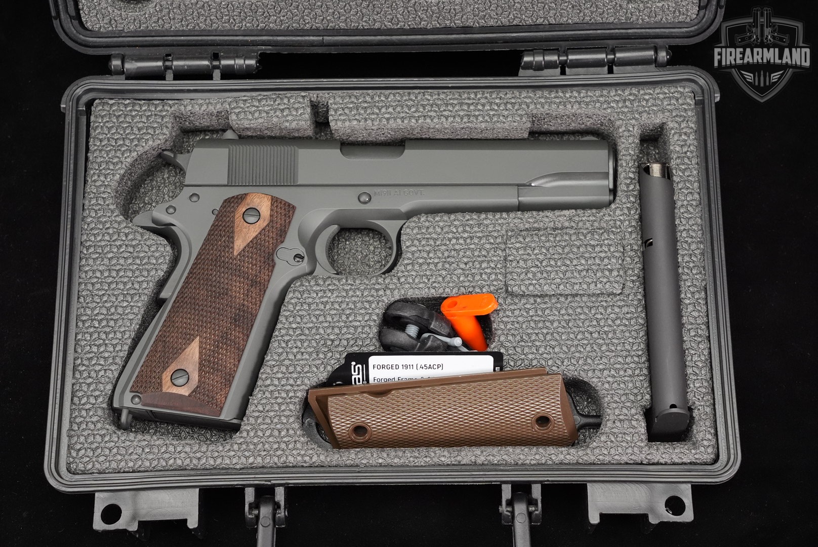 Tisas M1911 A1 GOVT 45 ACP 1911 5" Gray M1911A1 +2 MAGS & ORIG BOX-img-16