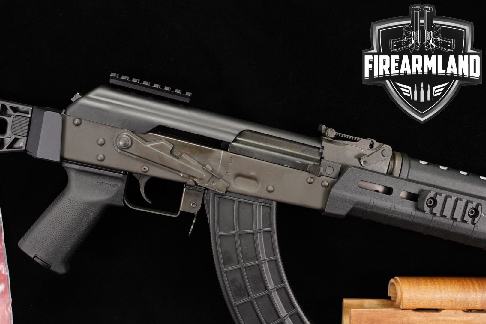 Century Arms (CAI) VSKA Pistol 7.62x39 Two-Tone Gray/Black in Very Good Condition Thumbnail