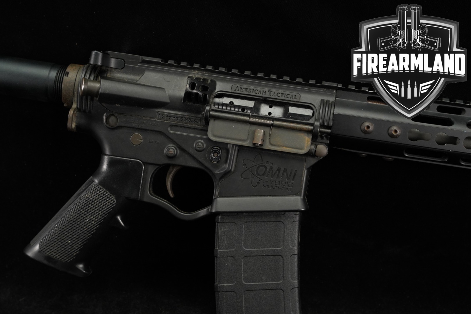 American Tactical (ATI) Omni Hybrid Pistol 5.56mm NATO Black in Fair Condition Thumbnail