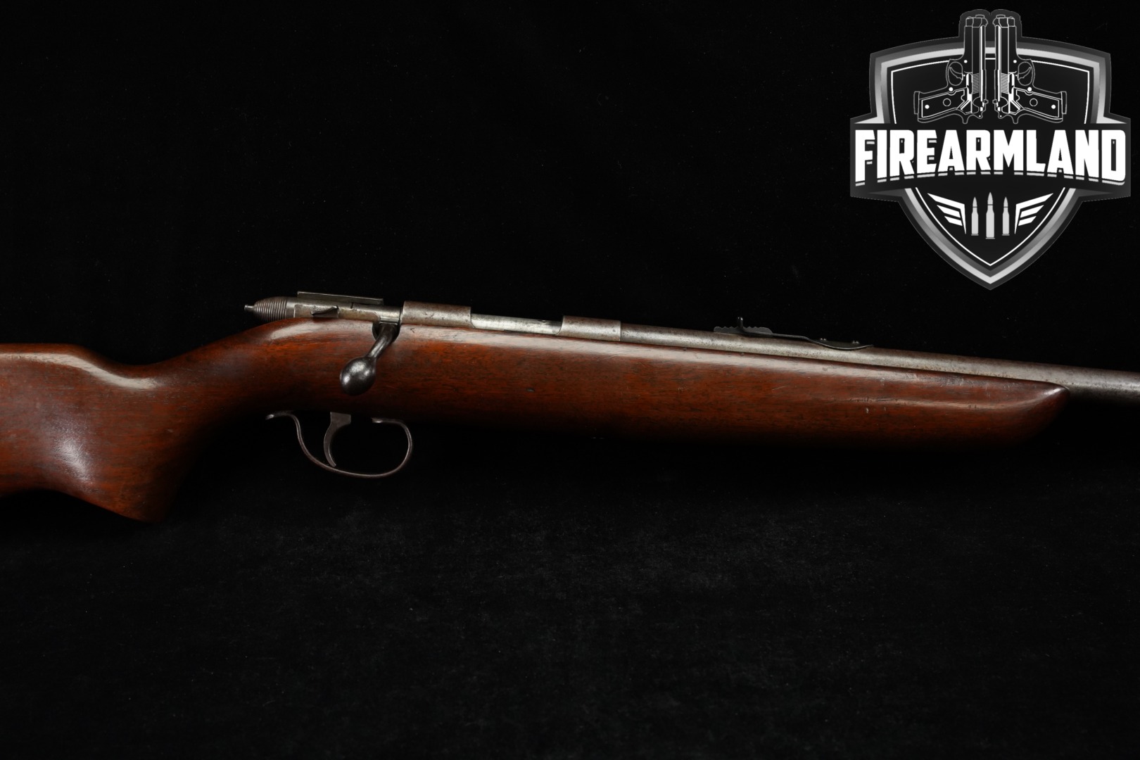 Remington Model 510 Targetmaster 510A .22 S/L/LR Blued & Walnut in Fair Condition Thumbnail