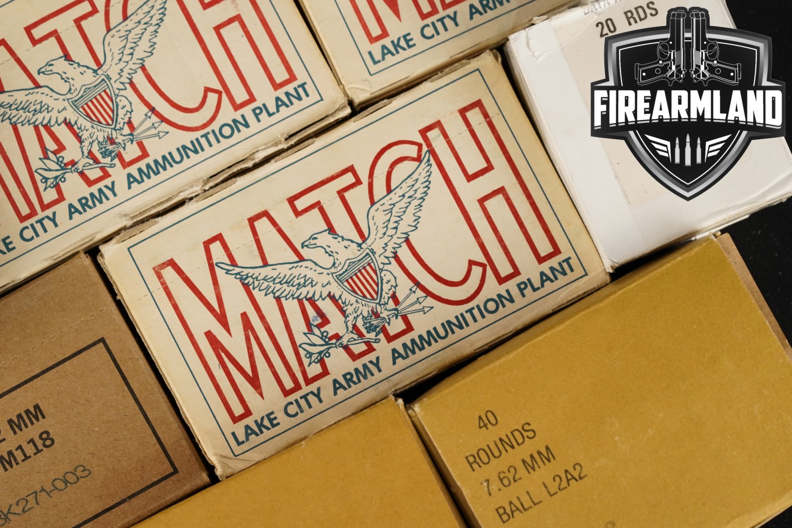 Milsurp 7.62x51 NATO milsurp ammunition 7.62mm NATO (7.62x51) in New - Old Stock Condition Thumbnail