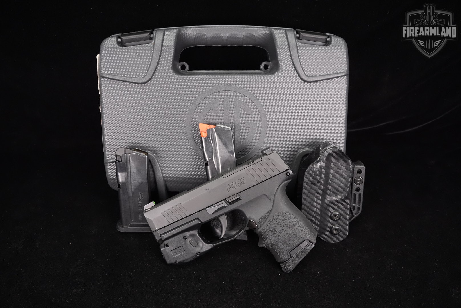 Sig Sauer P365 9mm 3.1 P 365 +3 MAGS, ORIG BOX, LIGHT, HOLSTER-img-2