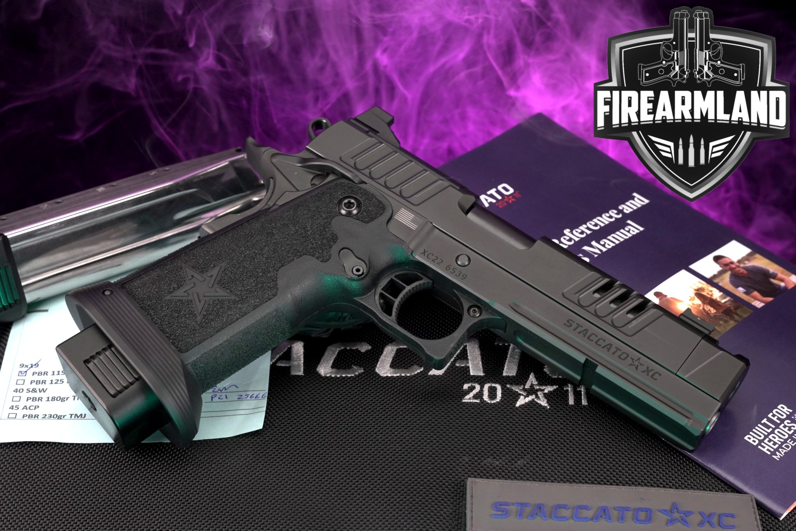 Staccato (STI) XC 9mm Luger Black in Very Good Condition Thumbnail