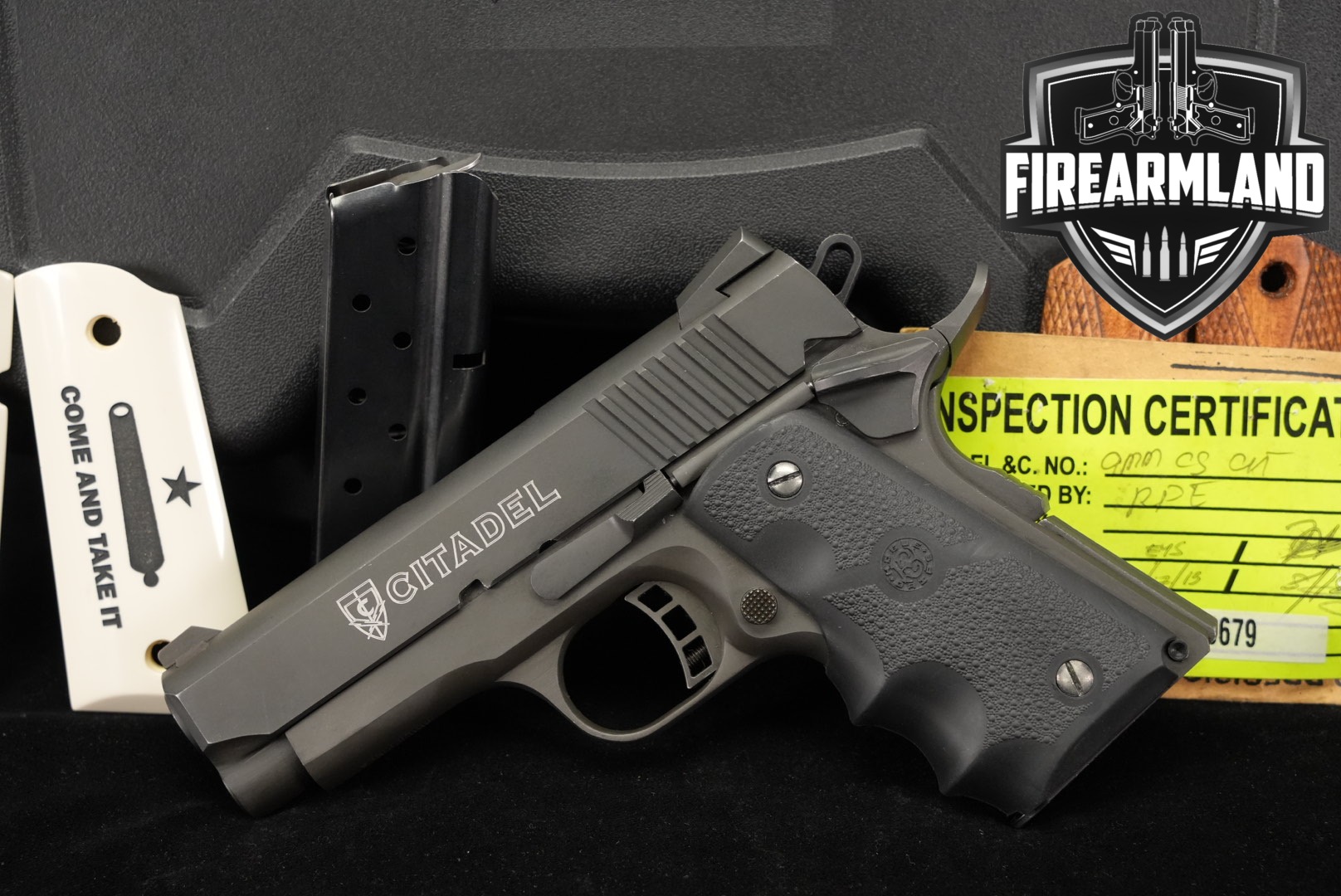 Citadel M1911A1 CS 9mm Luger Black in Good Condition Thumbnail