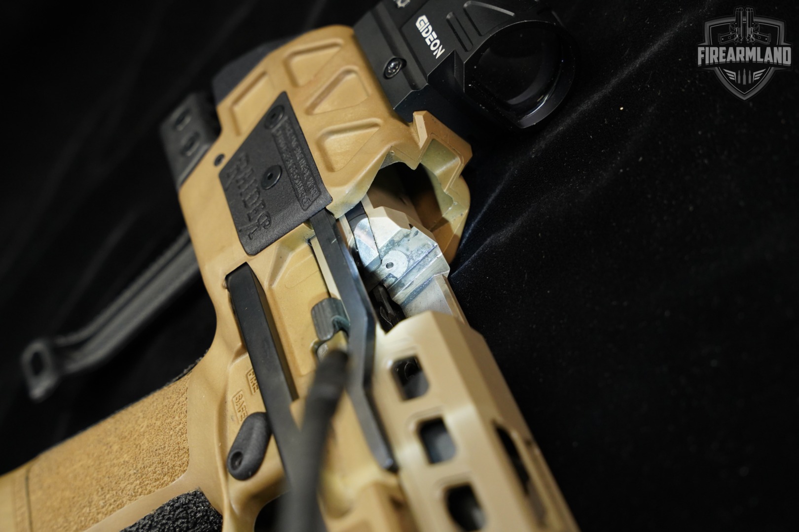 Sig Sauer P320 Flux Defense Raider 9mm P 320 Live Free Slide +GIDEON OPTICS-img-15