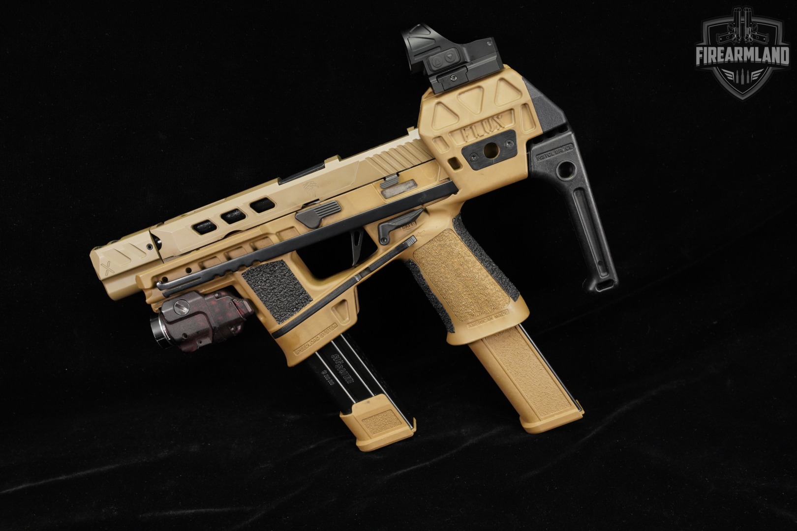 Sig Sauer P320 Flux Defense Raider 9mm P 320 Live Free Slide +GIDEON OPTICS-img-5