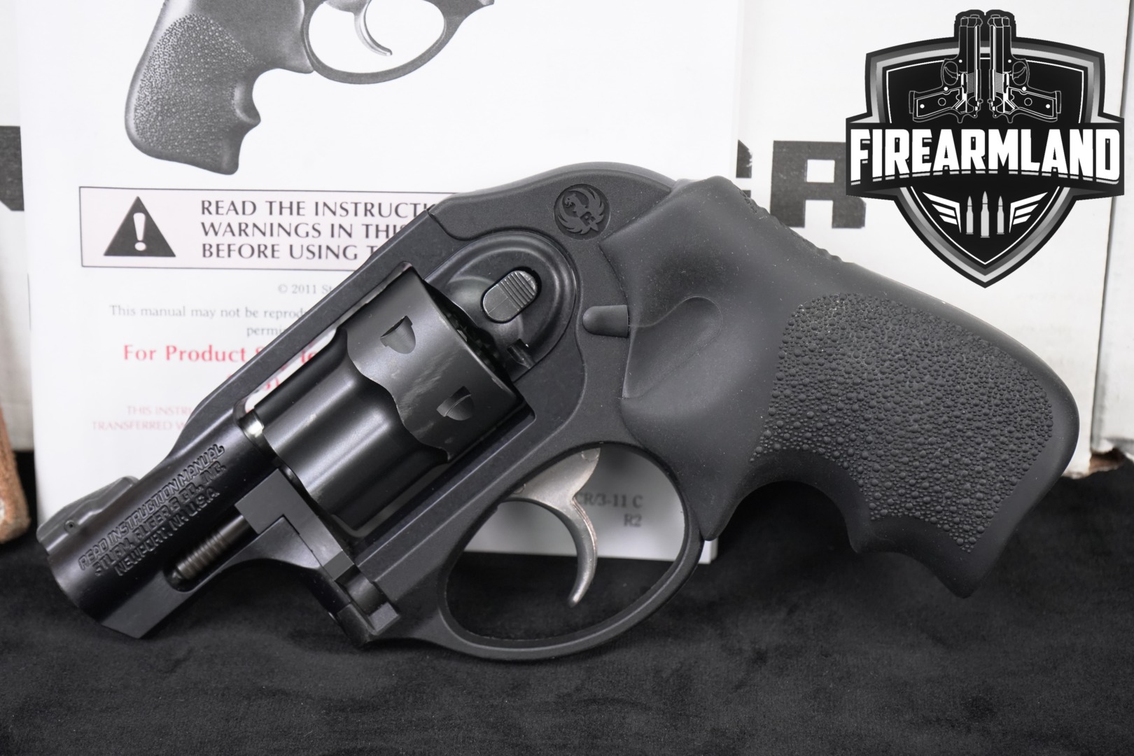 2013 Sturm Ruger LCR 22 WMR .22 WMR Black in Very Good Condition Thumbnail