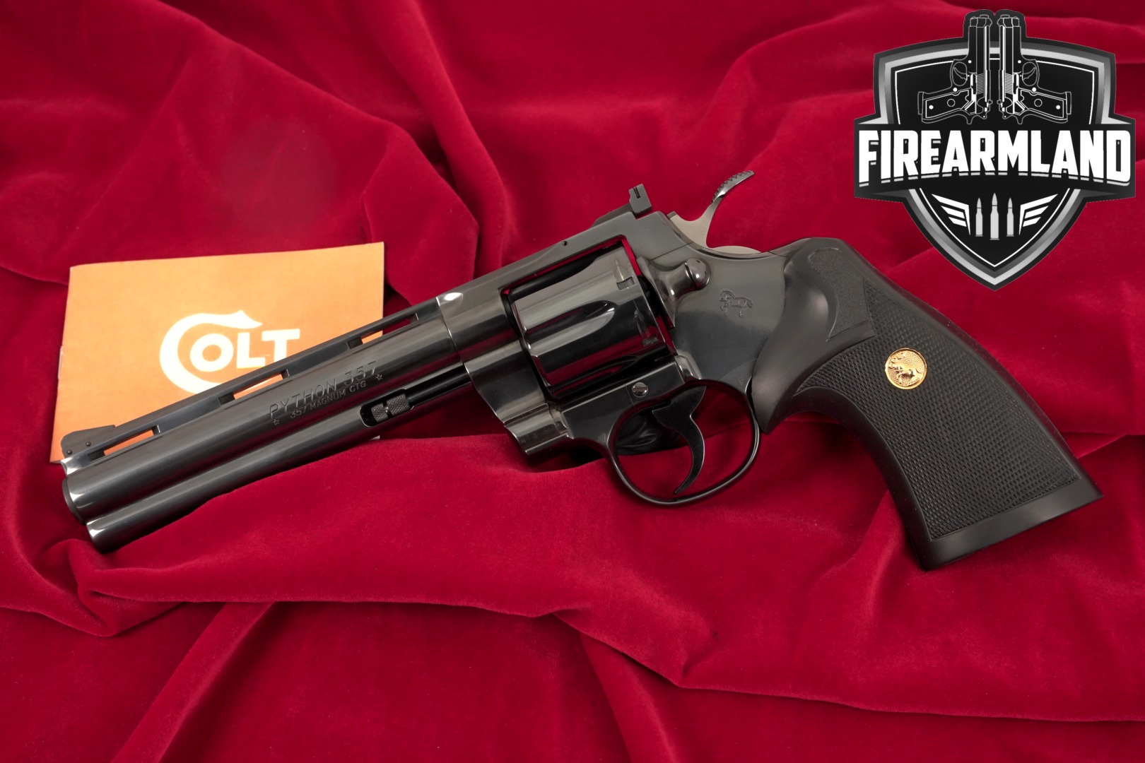 1980 Colt Python First Generation .357 Mag. Blued in Excellent Condition Thumbnail