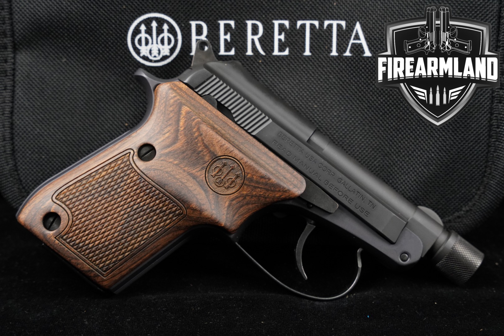 Beretta 21A Bobcat Covert .22 LR Black in Excellent Condition Thumbnail