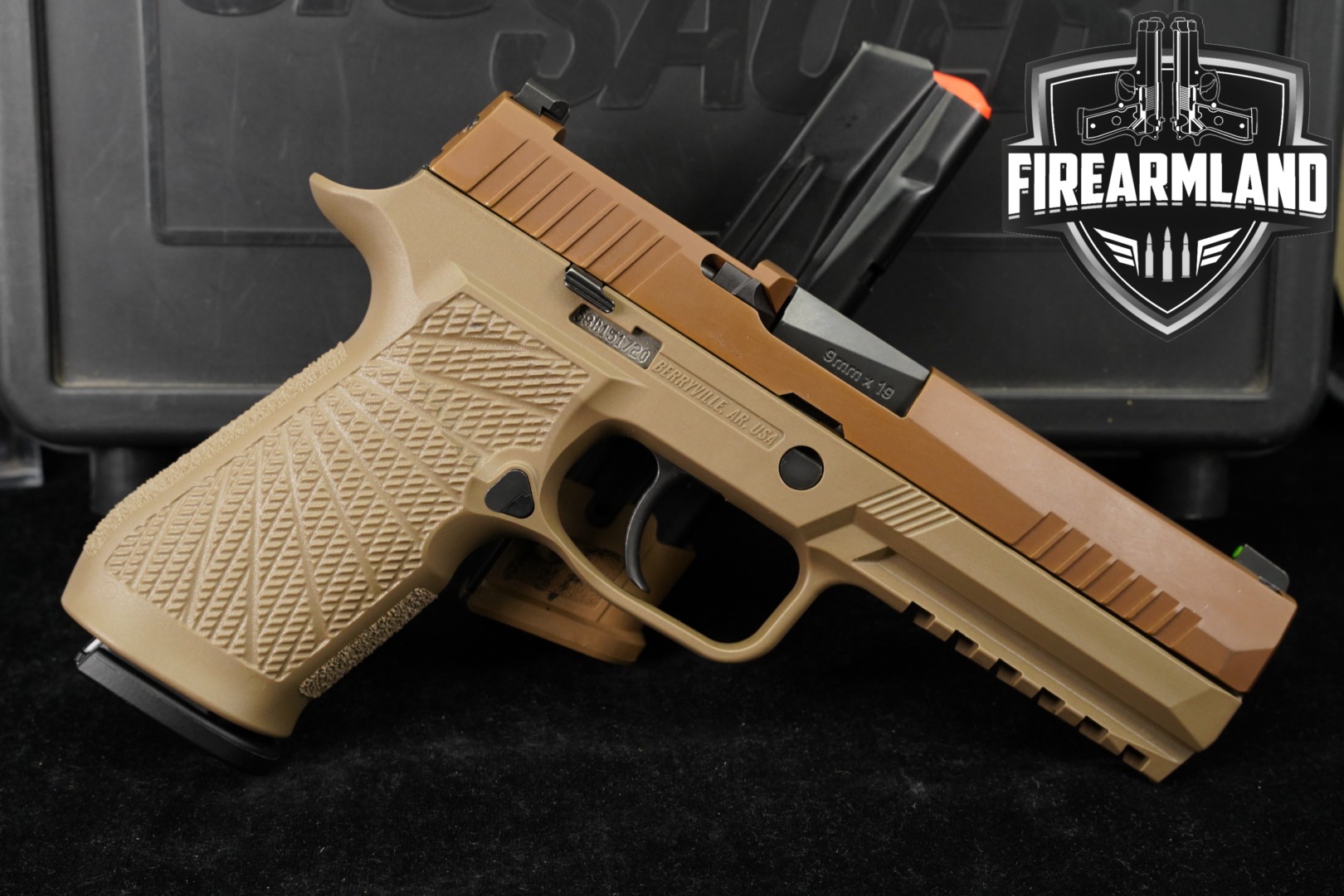 Sig Sauer P320 9mm Luger Tan in Very Good Condition Thumbnail