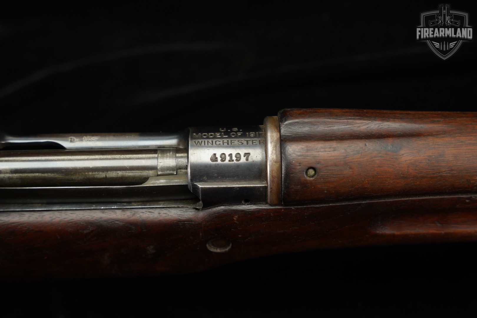 WWI Winchester M1917 30-06 26 Blued & Walnut WW1 M-1917-img-19