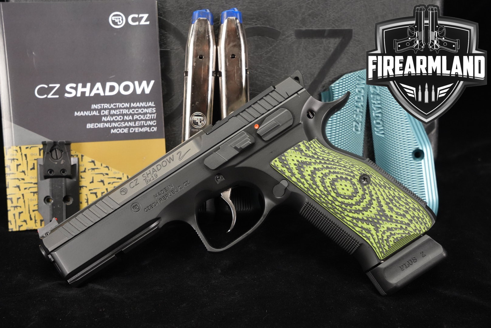 CZ Shadow 2 Optics-Ready (OR) 9mm Luger Black in Excellent Condition Thumbnail