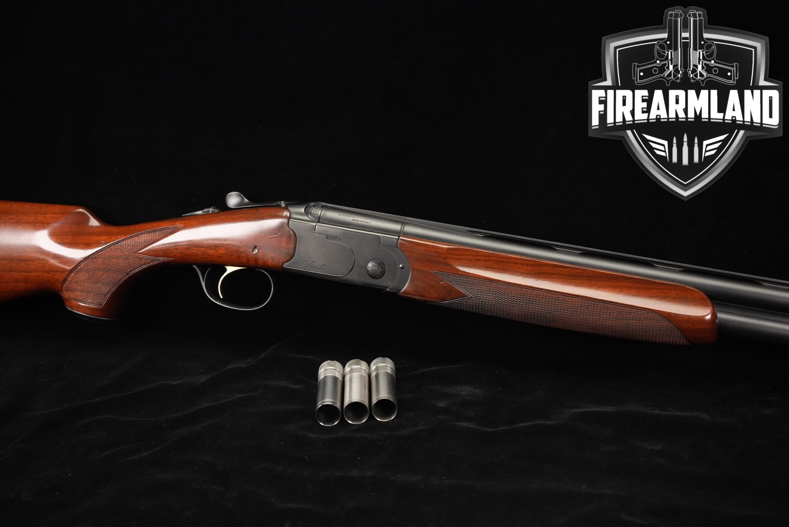 Beretta 686 Onyx 20 Gauge Black & Walnut in Fair Condition Thumbnail