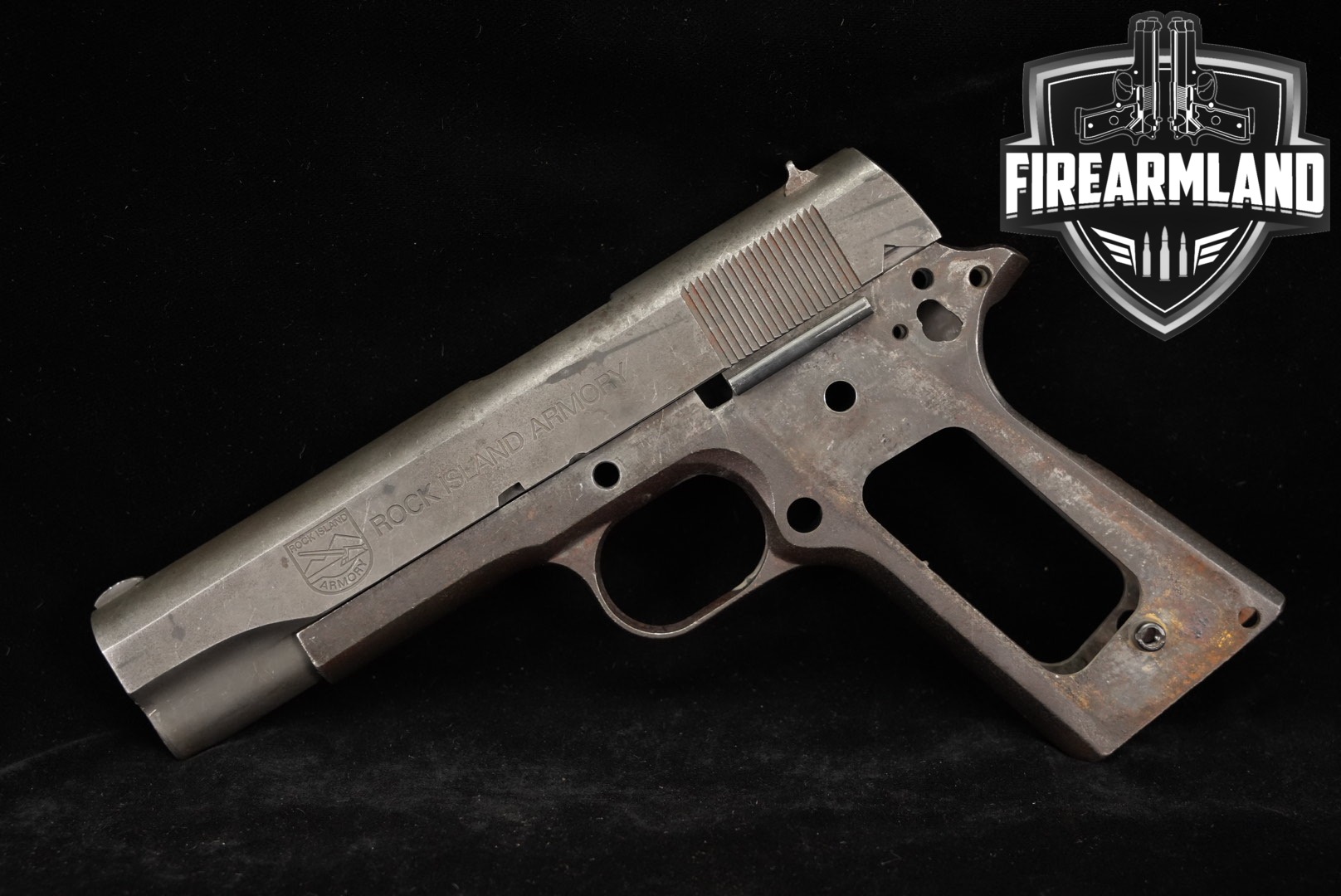 Essex Arms 1911 Government 45 ACP Blued RIA SLIDE-img-0