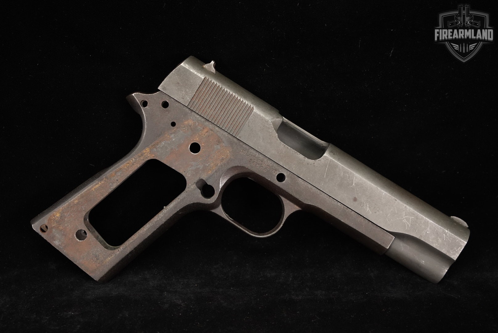 Essex Arms 1911 Government 45 ACP Blued RIA SLIDE-img-2