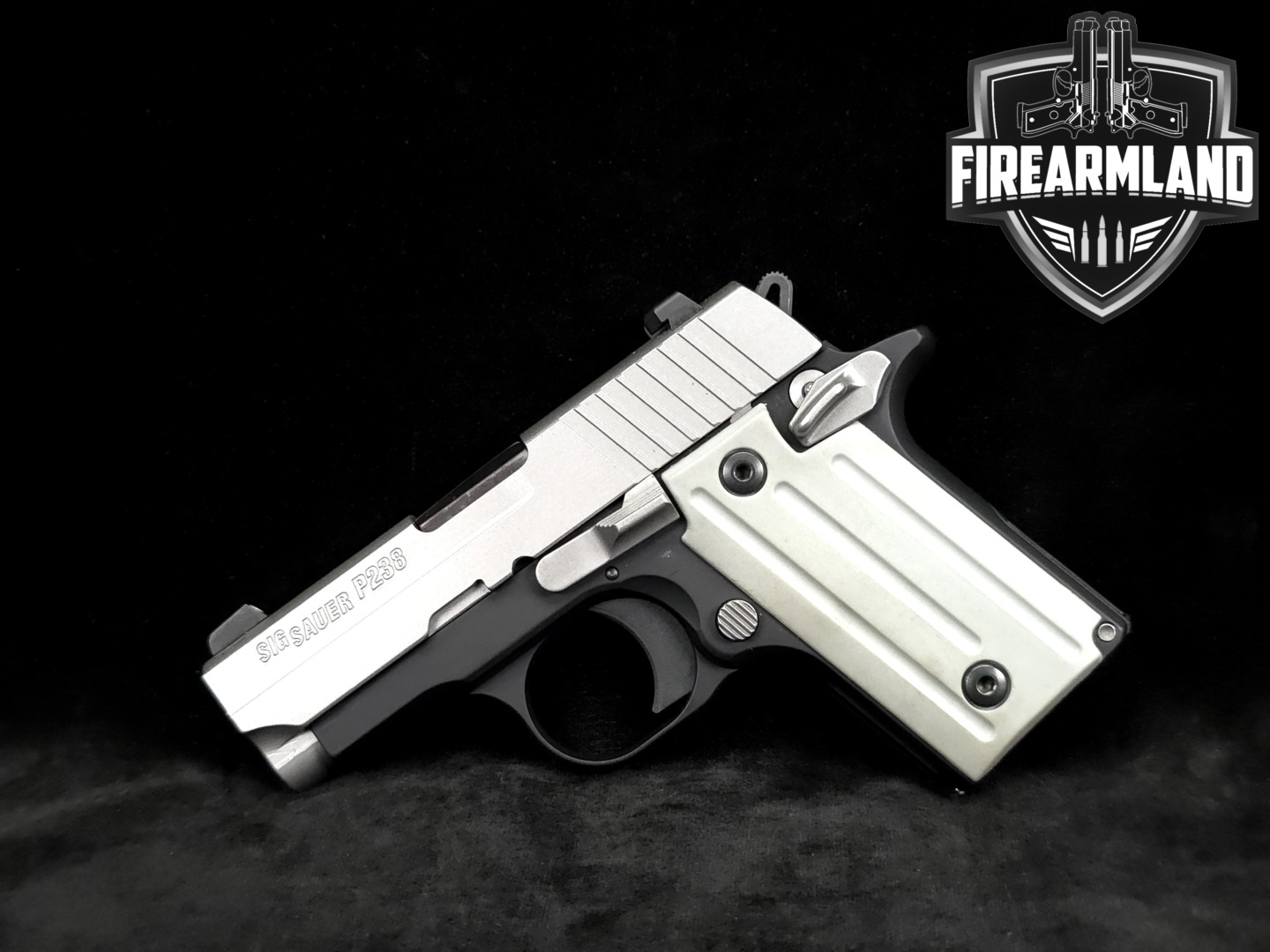 Sig Sauer P238 Two-Tone .380 ACP Two-Tone Stainless in Very Good Condition Thumbnail
