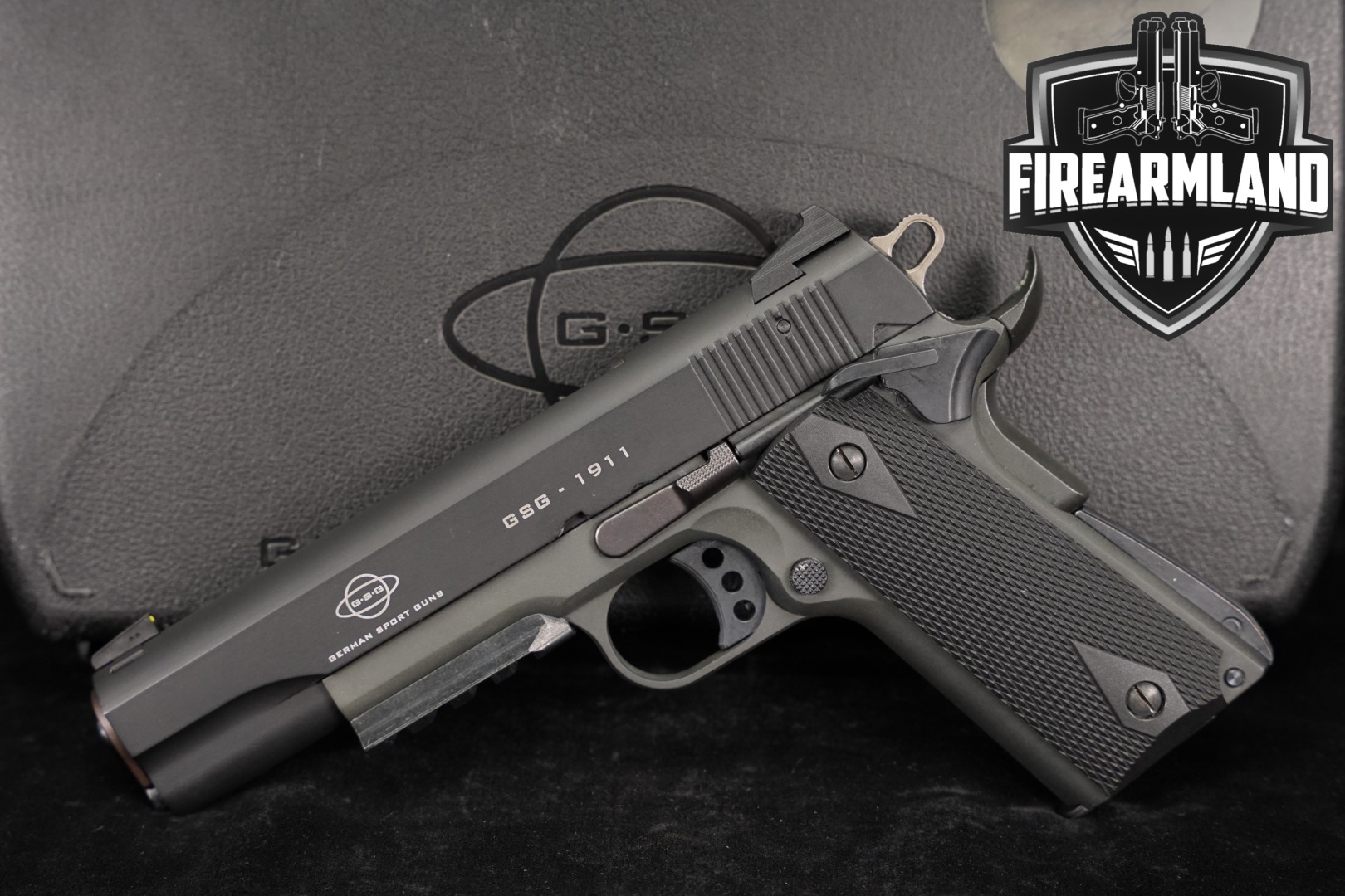 German Sport Guns (GSG) GSG-1911 Tactical .22 LR Black in Good Condition Thumbnail