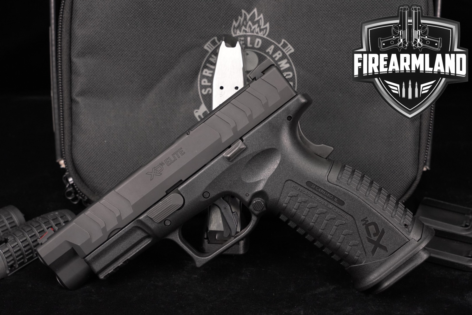 Springfield Armory XD-M Elite OSP 9mm 4.5" XDM9 XDM+2 MAGS & ORIG BOX-img-0