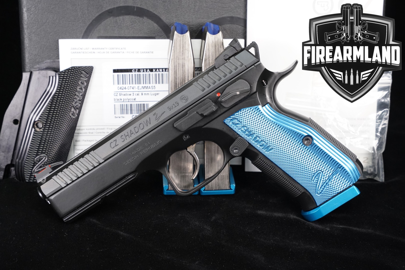 CZ Shadow 2 9mm Luger Black in Excellent Condition Thumbnail