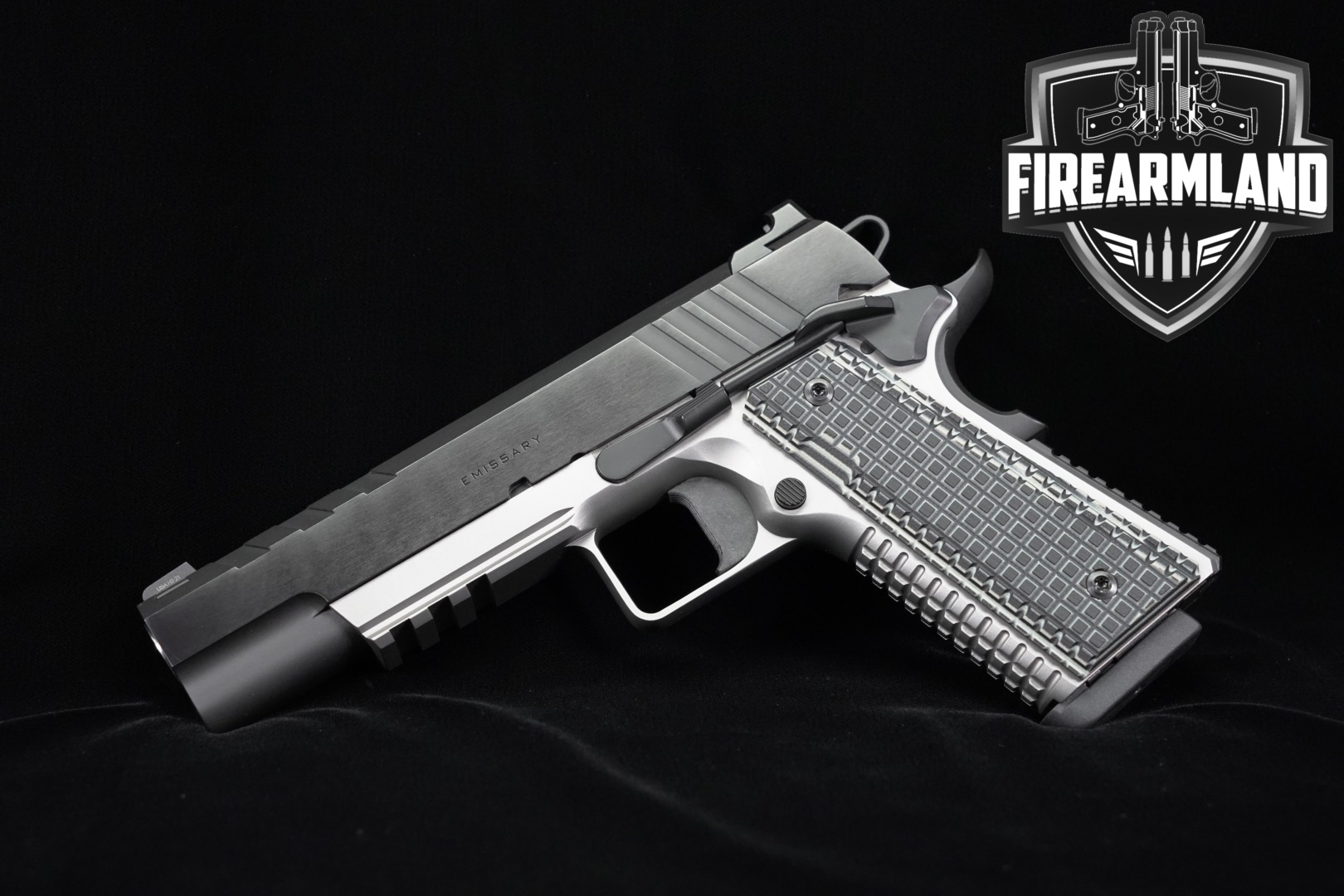 Springfield Armory 1911 Emissary 9mm Luger Two-Tone Stainless in Very Good Condition Thumbnail