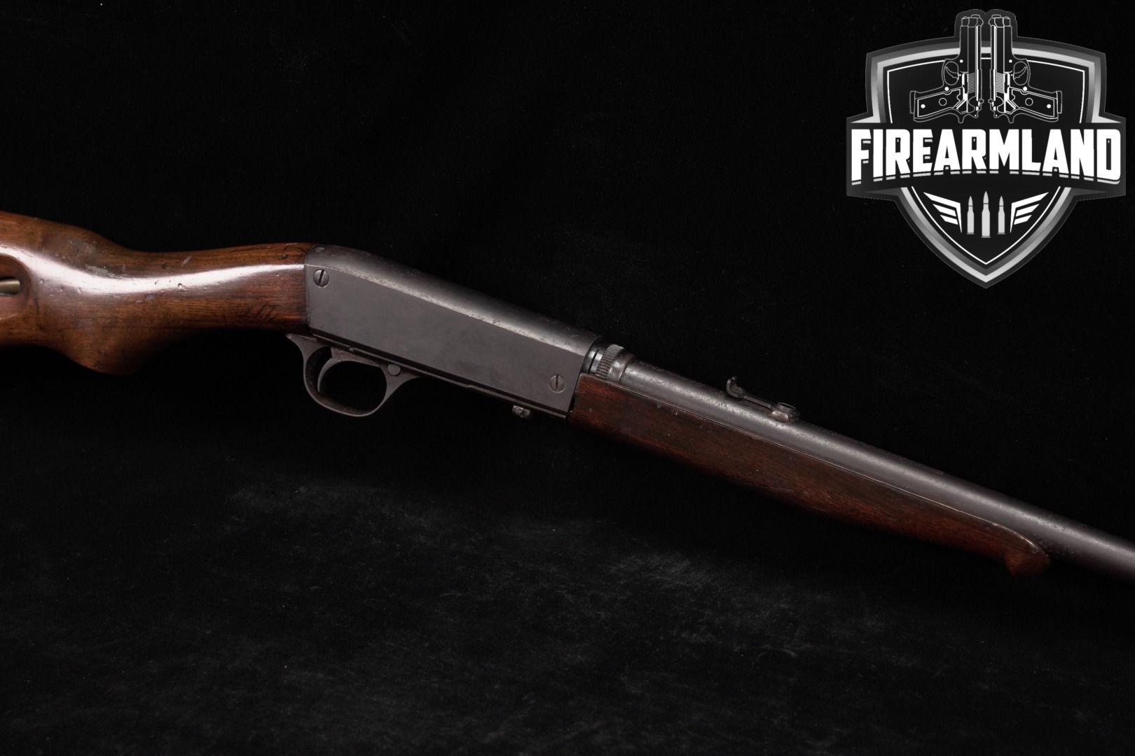 Remington Model 24 24A Standard Grade 22 Short 19" Blued & Walnut SA22 M24-img-0