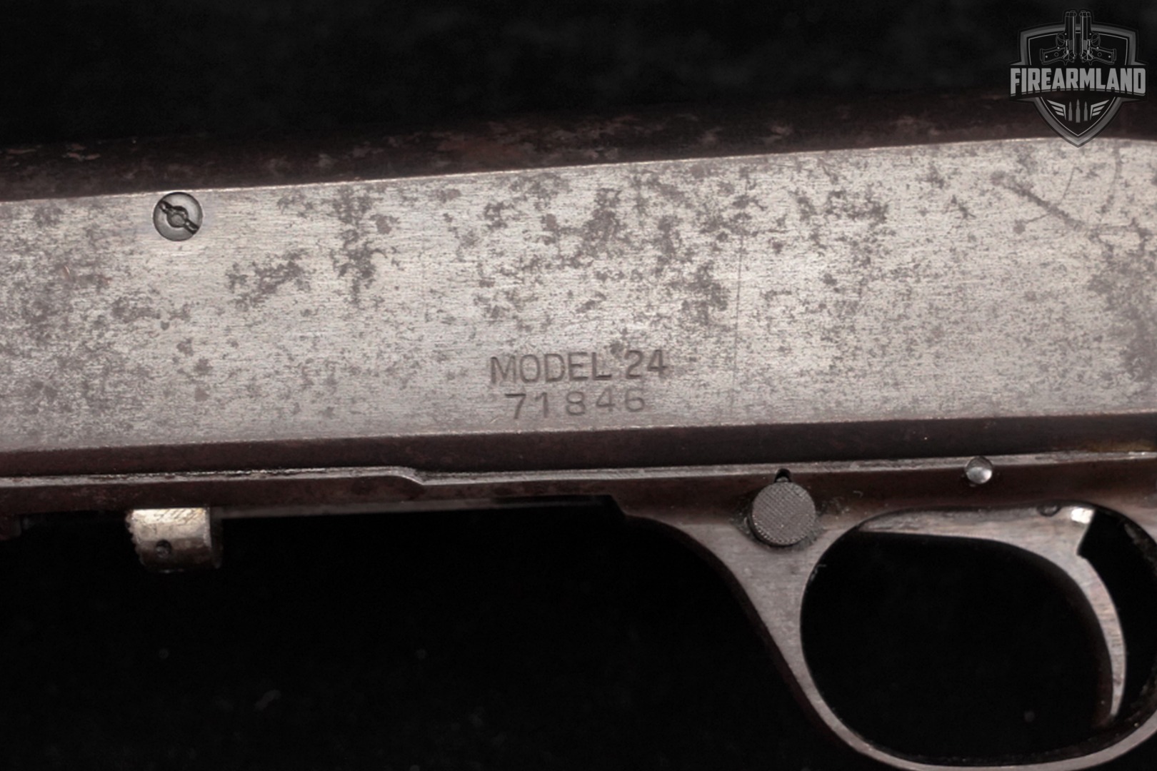 Remington Model 24 24A Standard Grade 22 Short 19" Blued & Walnut SA22 M24-img-17