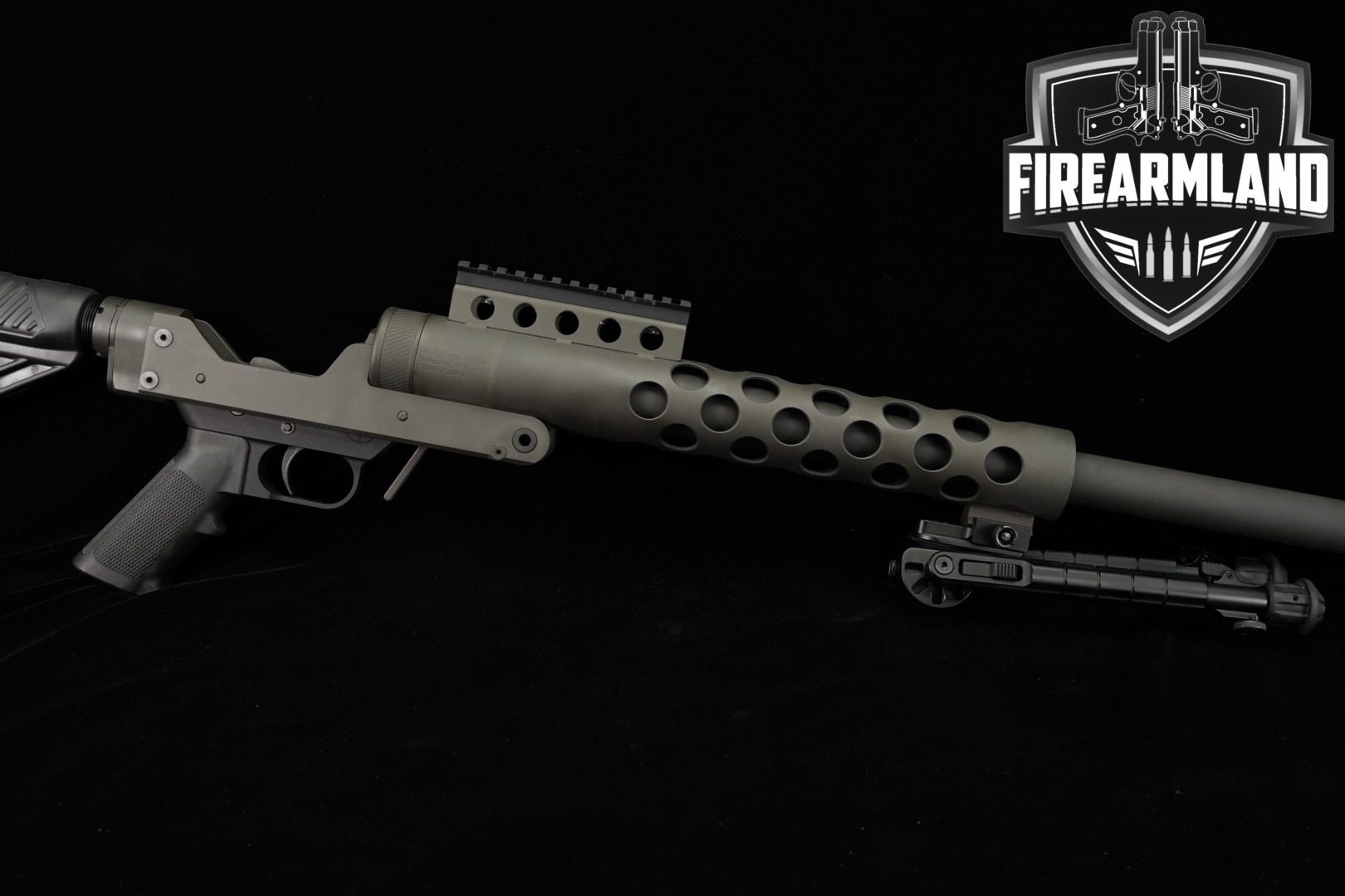 Serbu Firearms Inc. RN-50 .50 BMG Black in Good Condition Thumbnail
