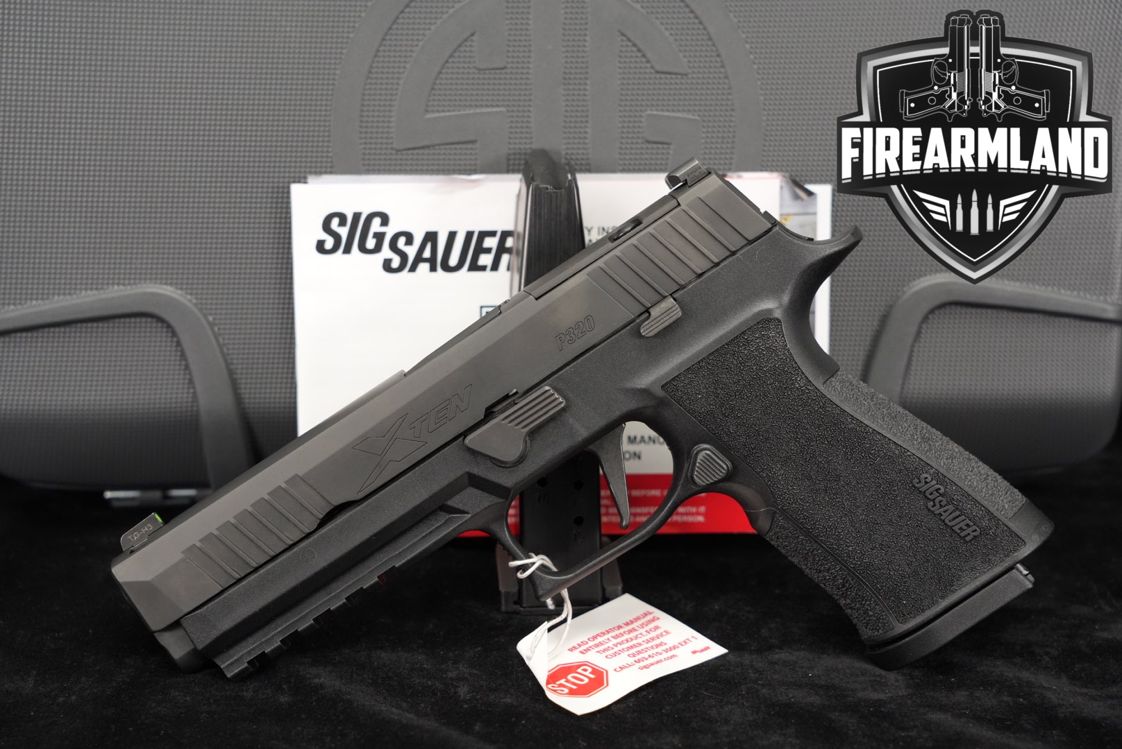 Sig Sauer P320 XTEN 10mm Optics-Ready 5" P-320 +2 MAGS & ORIG CASE-img-0