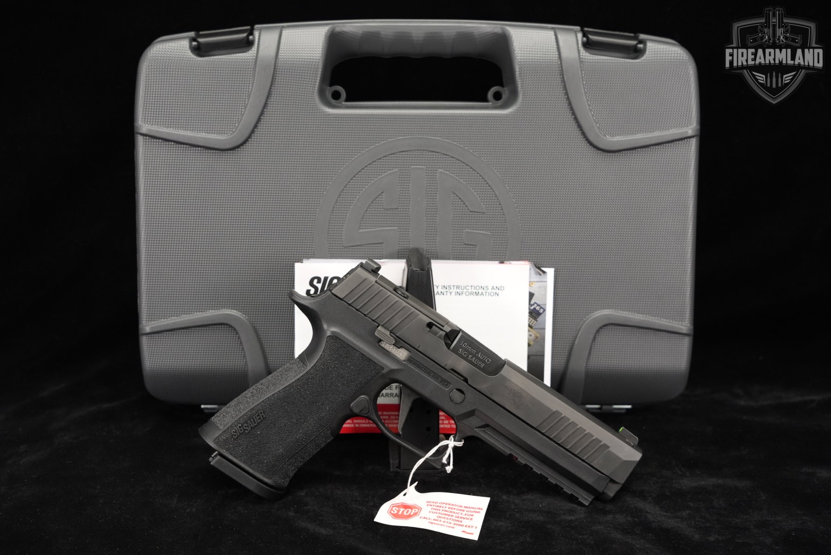 Sig Sauer P320 XTEN 10mm Optics-Ready 5" P-320 +2 MAGS & ORIG CASE-img-2