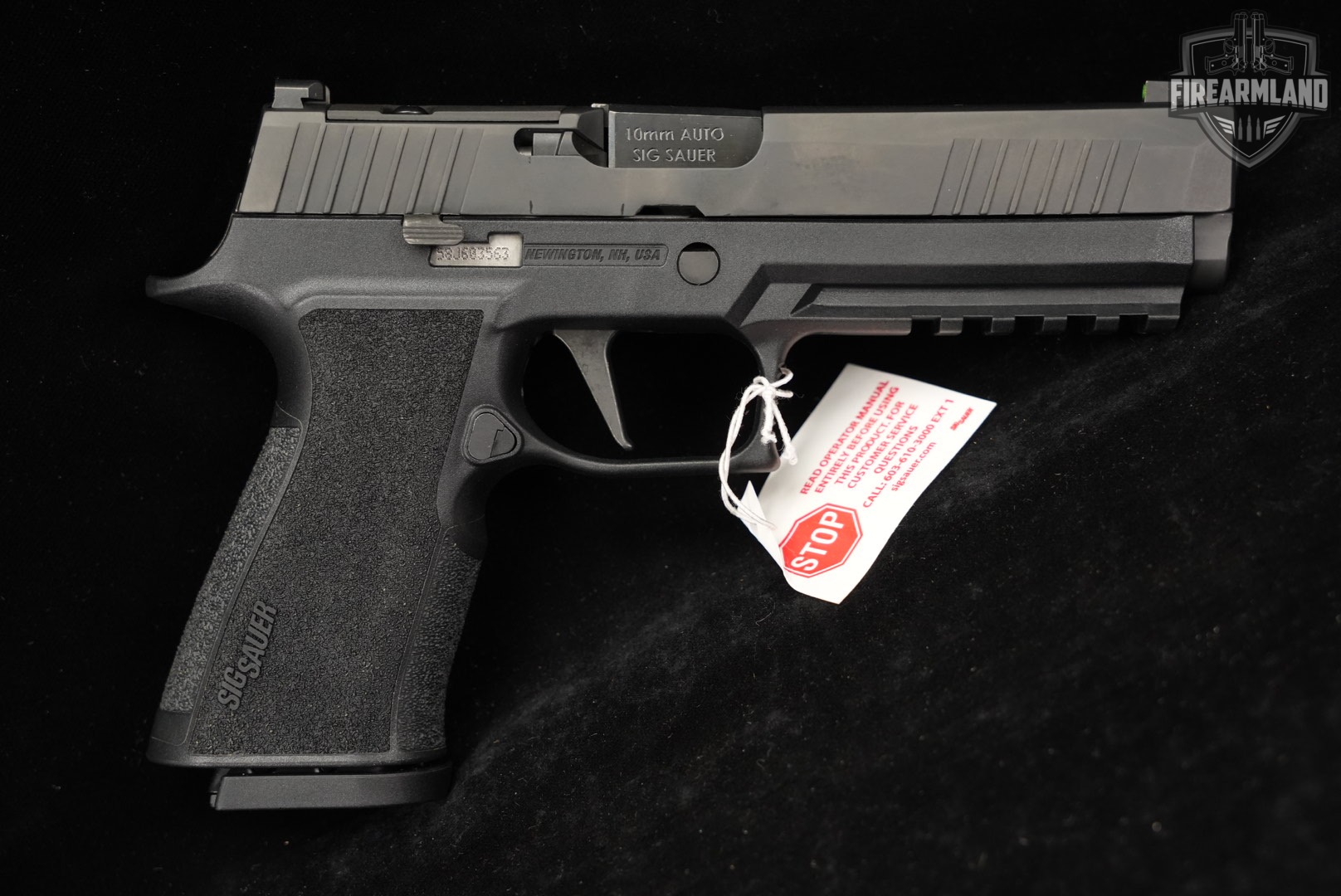 Sig Sauer P320 XTEN 10mm Optics-Ready 5" P-320 +2 MAGS & ORIG CASE-img-4