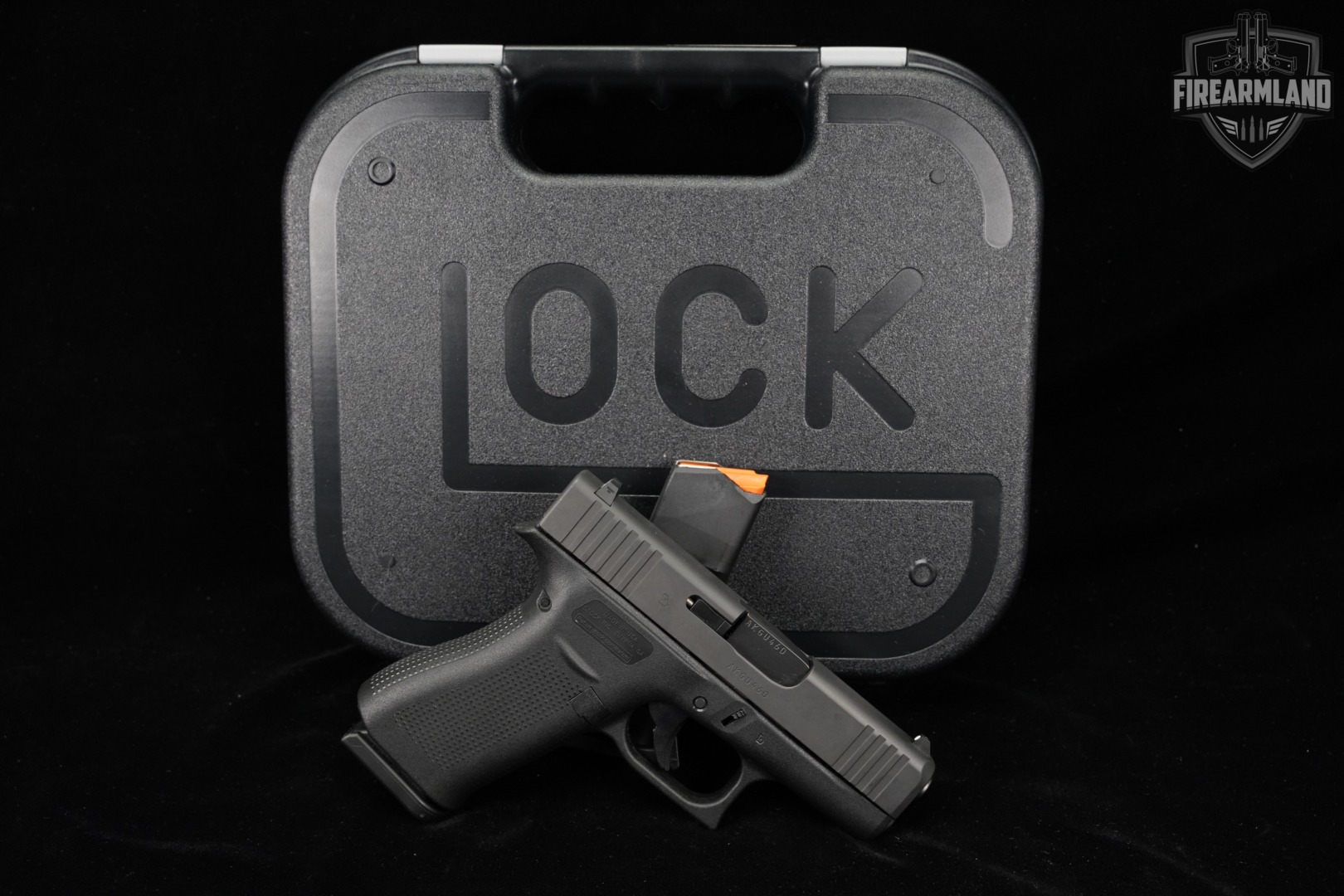 Glock 43X G43X Slimline 9mm 3.41" GMB +2 MAGS & ORIG CASE-img-2