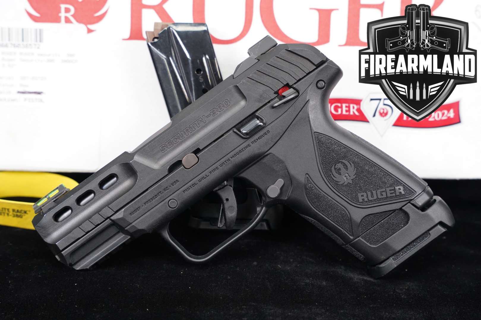 2024 Sturm Ruger Security-380 Lite Rack .380 ACP Black in Very Good Condition Thumbnail