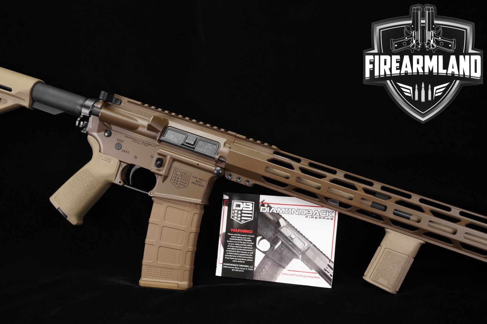 Diamondback (DB) DB15 5.56mm NATO FDE in Very Good Condition Thumbnail