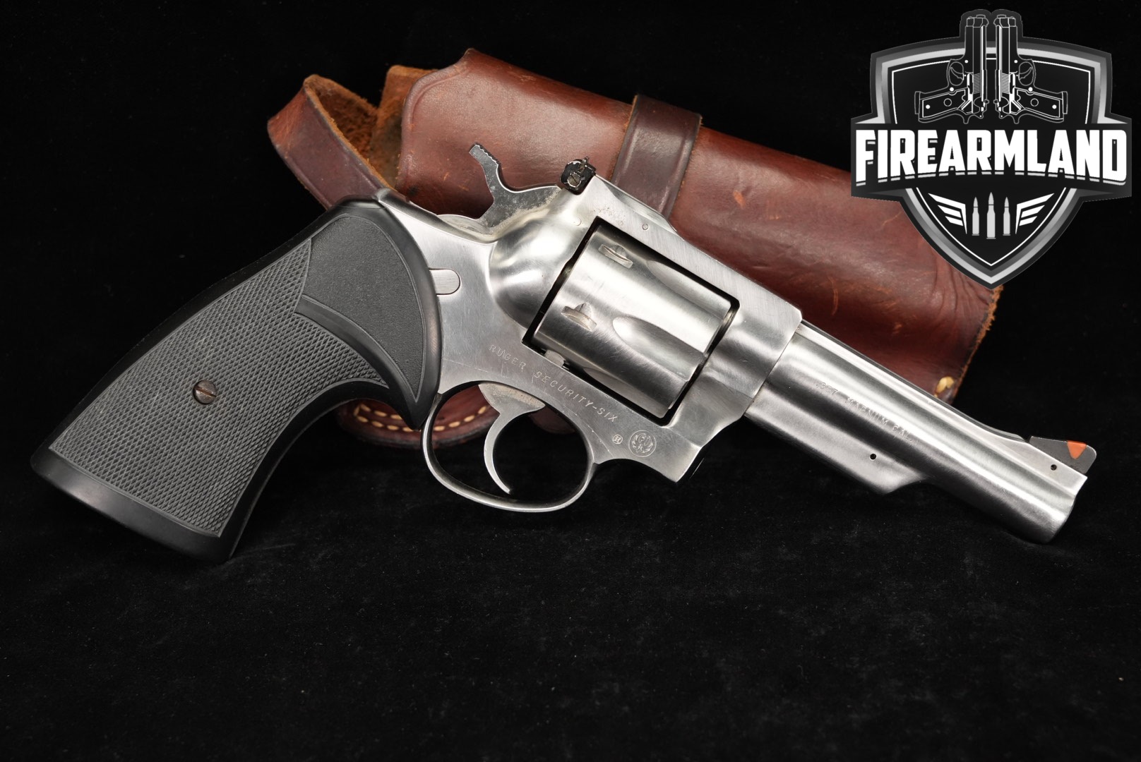 Ruger Security-Six 357 Magnum 4" Stainless Sec6 S6 +HOLSTER-img-0