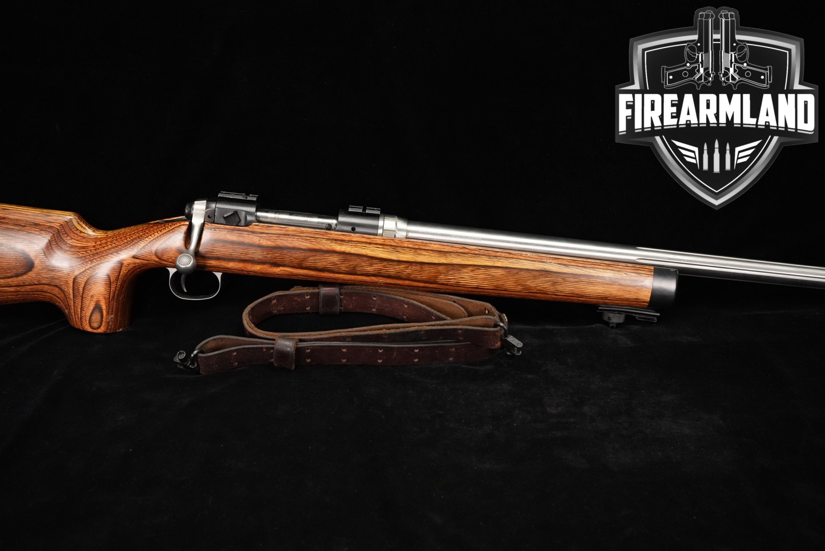 Savage Arms Model 12 BVSS 308 Winchester 26" Stainless & Brown Laminate M12-img-0