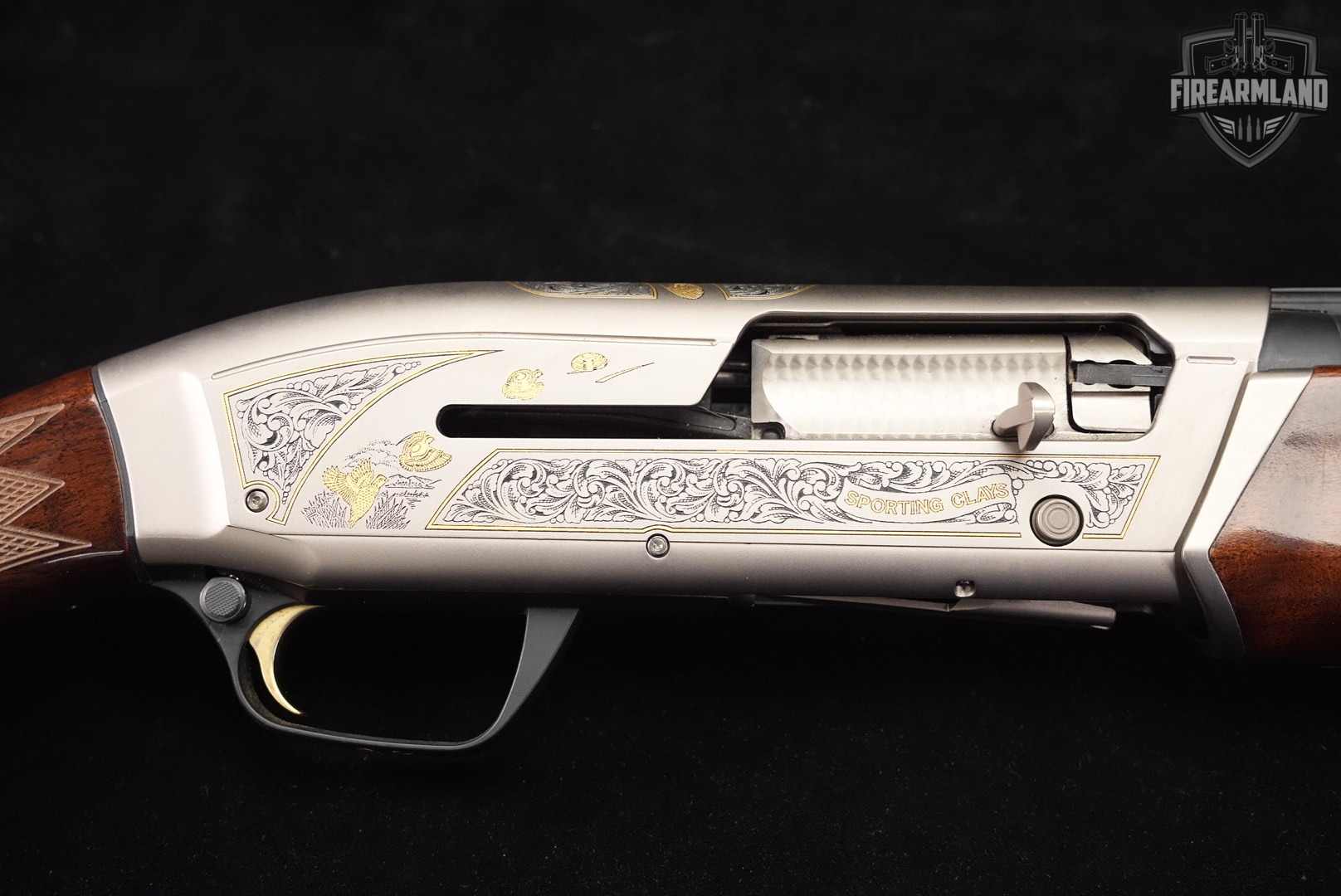 DESIRED Browning Maxus Sporting 12-Gauge 28" Silver & Walnut O/U-img-19