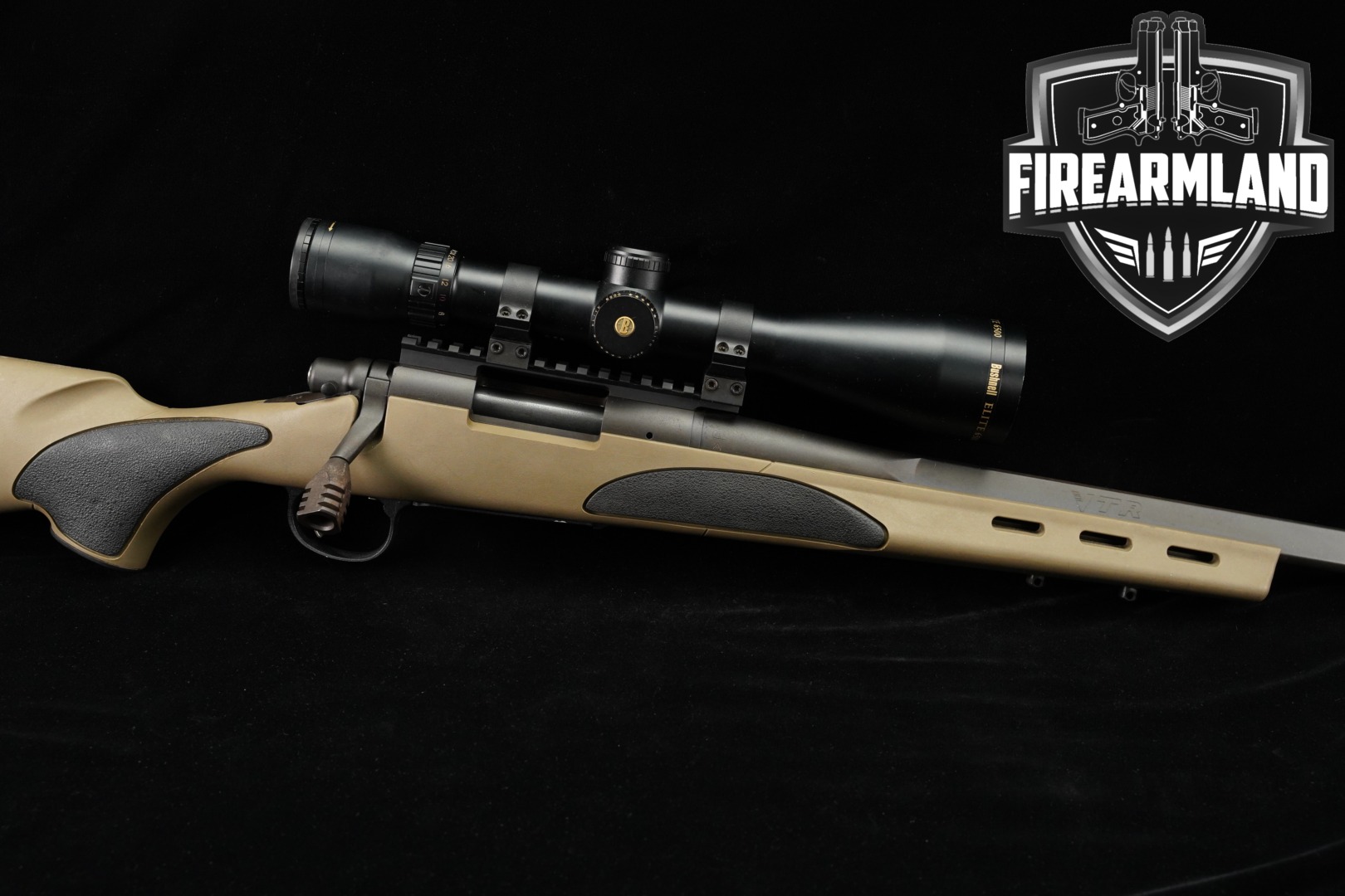 Remington Model 700 VTR 308 Winchester 22" FDE M700 +BUSHNELL SCOPE-img-0