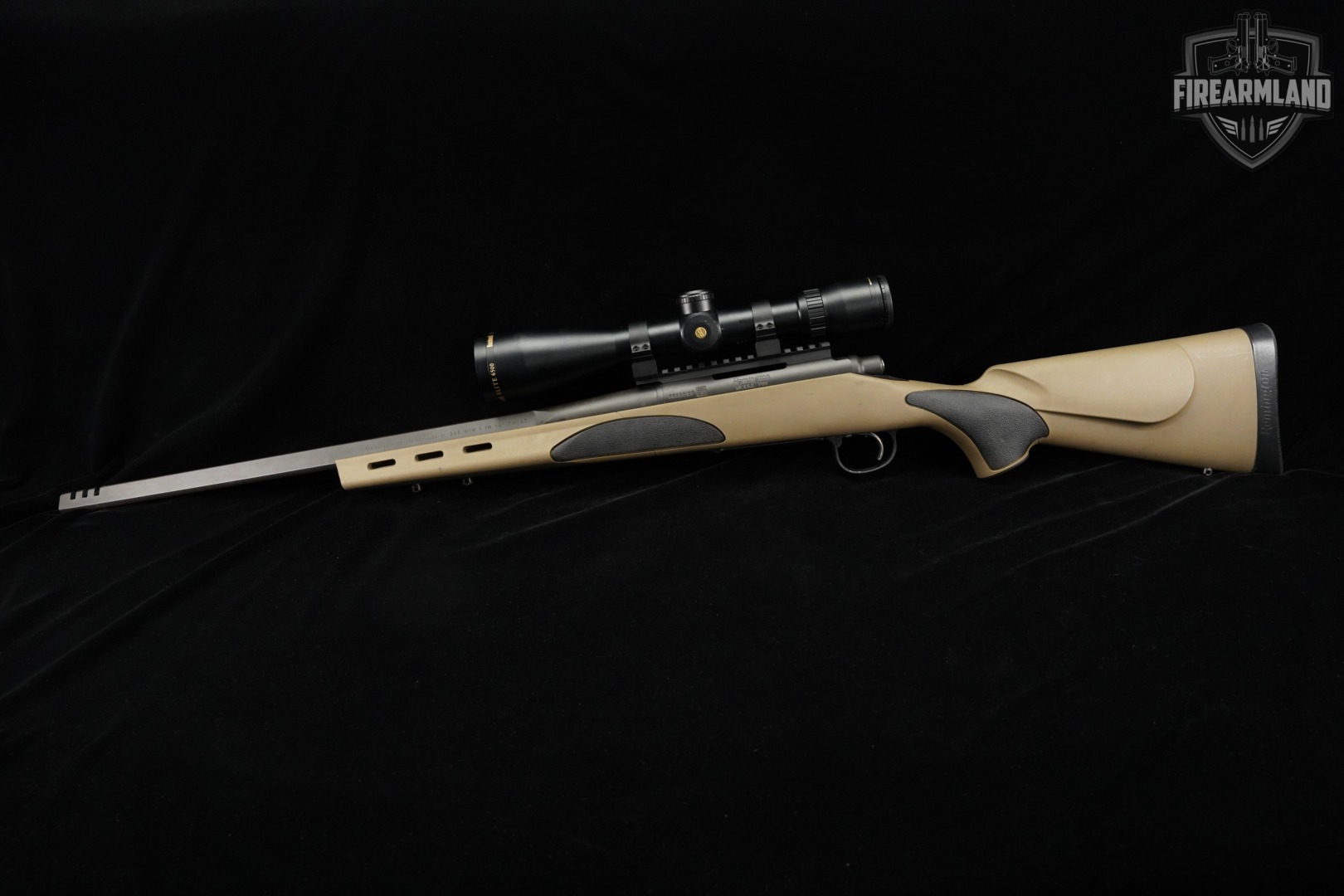 Remington Model 700 VTR 308 Winchester 22" FDE M700 +BUSHNELL SCOPE-img-2