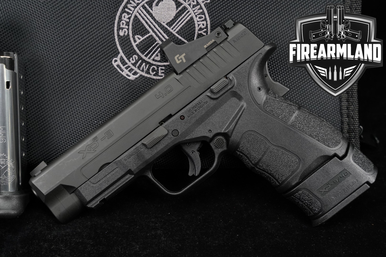 Springfield Armory XD-S Mod.2 9mm Luger Black in Very Good Condition Thumbnail