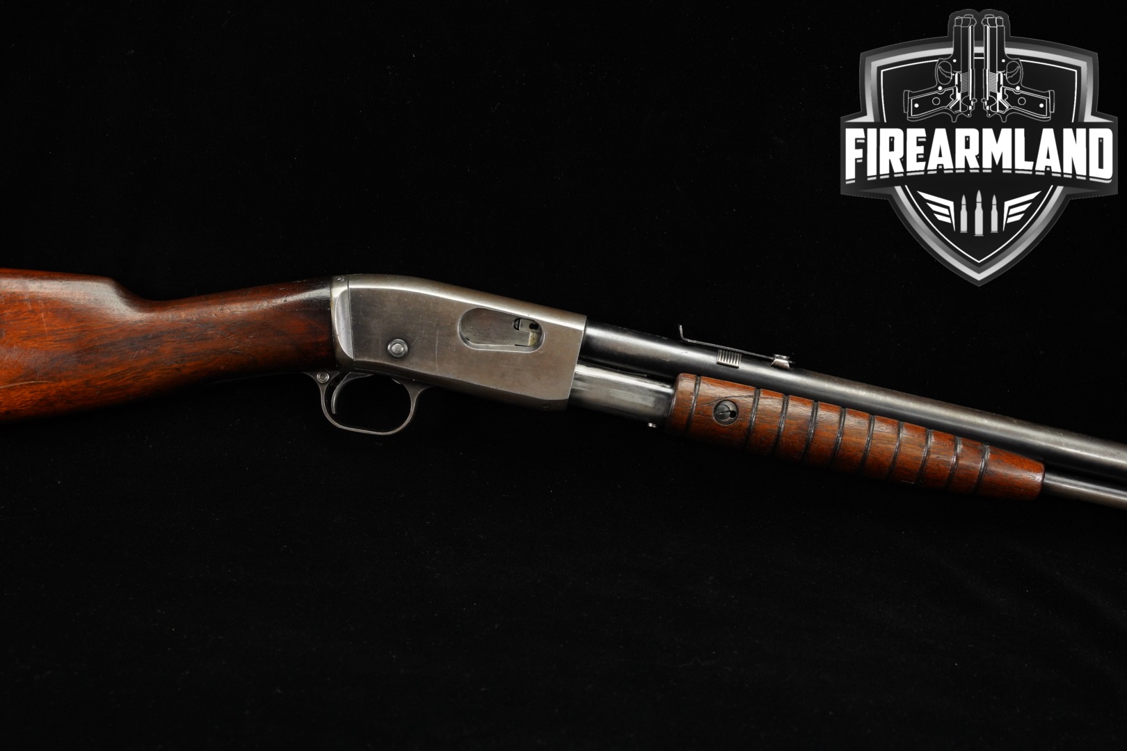 Remington Model 12-A Standard Grade .22 LR Blued & Walnut in Fair Condition Thumbnail