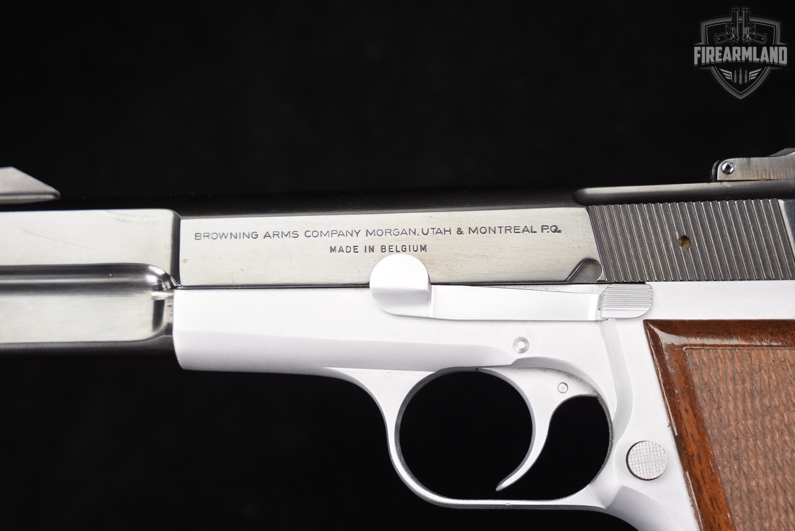 1976 Browning Hi-Power C-Series 9mm 4.625" BHP P35 P-35 +2 MAGS-img-12