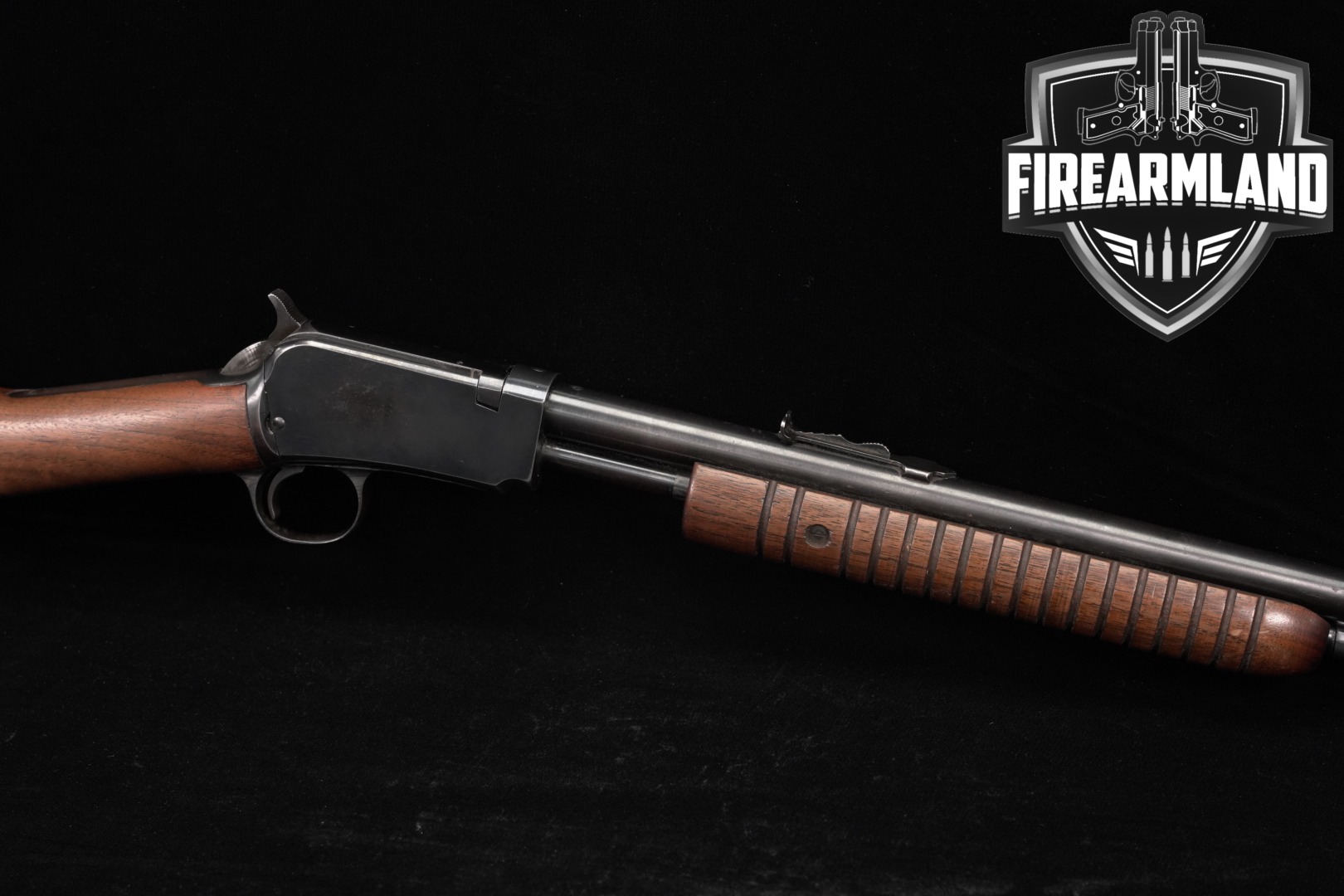 Winchester Repeating Arms Model 62A .22 S/L/LR Blued & Walnut in Fair Condition Thumbnail