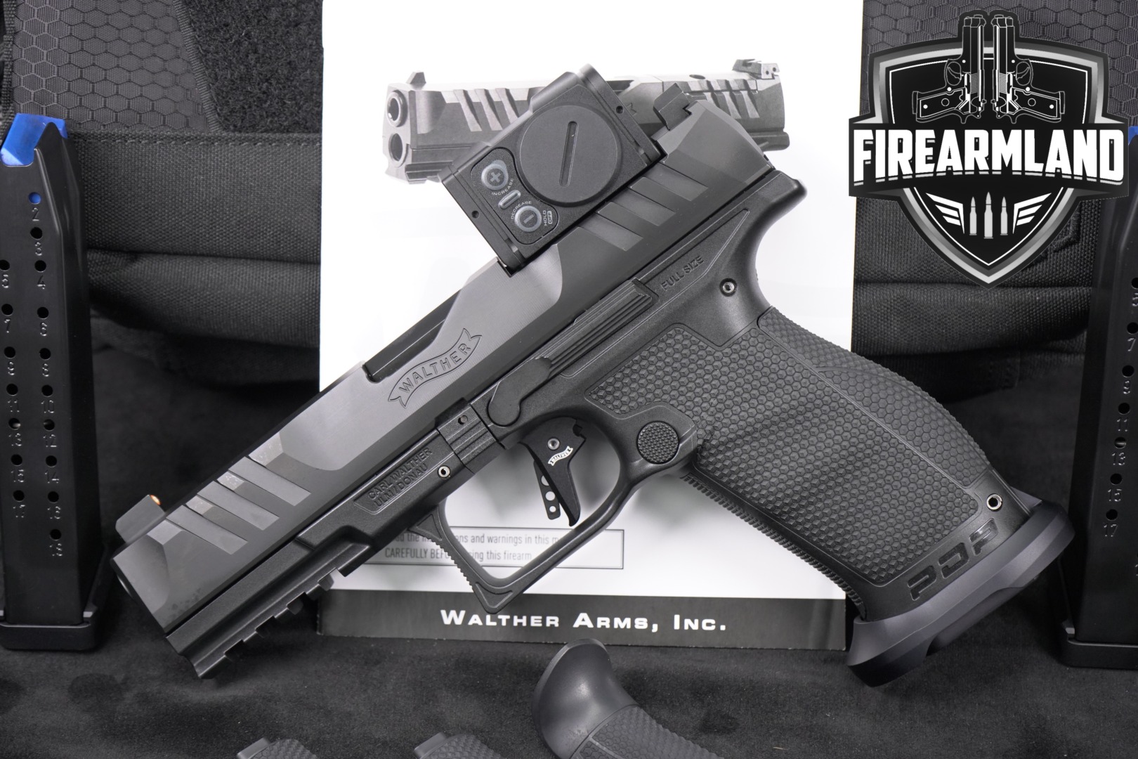 Walther PDP Professional ACRO, Full Size 9mm Luger Black in Excellent Condition Thumbnail