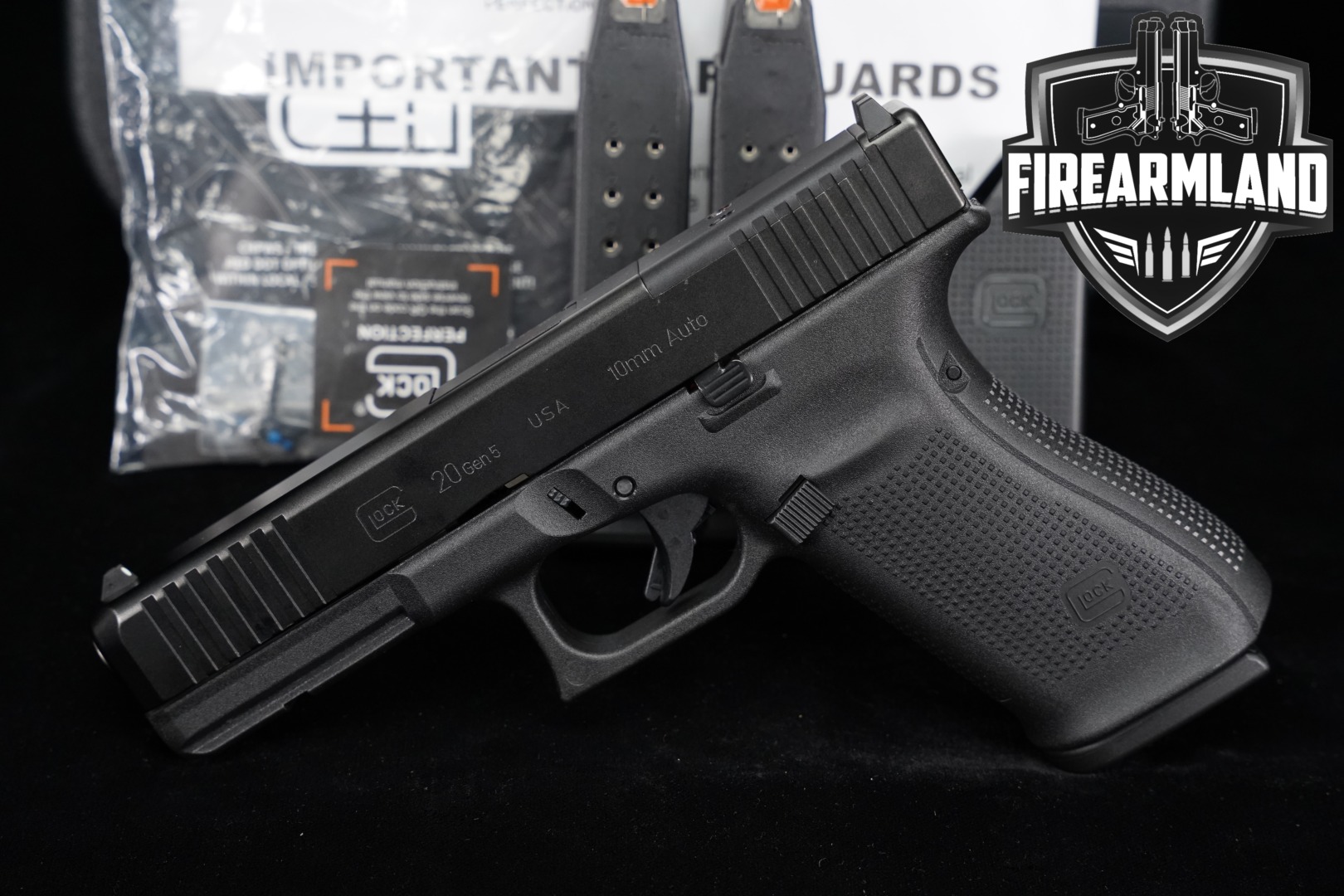 Glock G20 Gen5 MOS 10mm Black in Excellent Condition Thumbnail