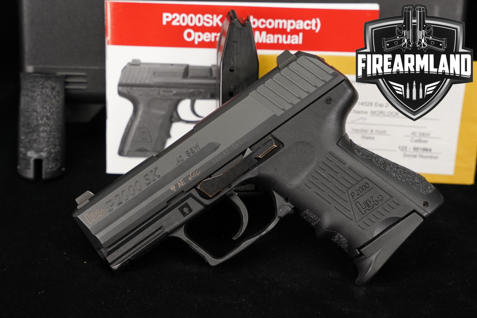 Heckler & Koch (H&K, HK) P2000SK V2 LEM .40 S&W Black in Excellent Condition Thumbnail